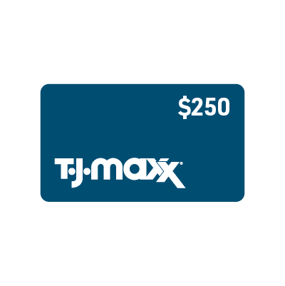 $250 T.J. MAXX Gift Card