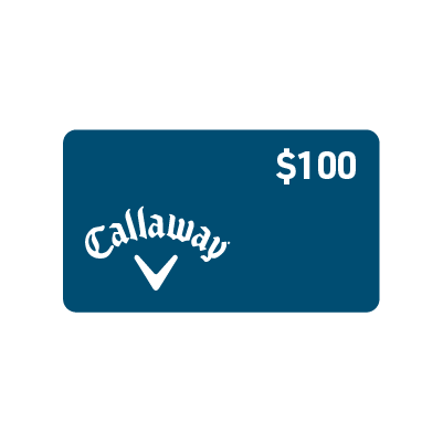 $100 Callaway Gift Card